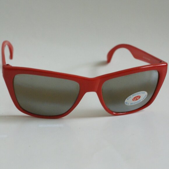 NWT TruVintage Racers Sports w/red frame all weather Amber glass lens Sunglasses - Picture 1 of 7
